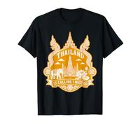 Tailandia está Llamando y Tengo Que IR Camiseta de Regalo de Viaje Camiseta
