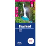 Tailandia, mapa de carreteras impermeable. Escala 1:1.200.000. Reise Know-How.: reiß- und wasserfest (world mapping project) (Thailand (1:1.200.000))