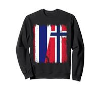 Tailandia Noruega Media bandera tailandesa ascendencia noruega Sudadera