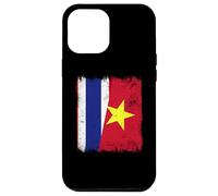 Tailandia Vietnam Media Bandera Tailandesa Vietnamita Historia Carcasa para iPhone 12 Pro MAX