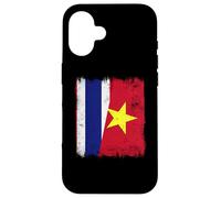 Tailandia Vietnam Media Bandera Tailandesa Vietnamita Historia Carcasa para iPhone 16