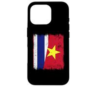 Tailandia Vietnam Media Bandera Tailandesa Vietnamita Historia Carcasa para iPhone 16 Pro