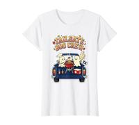 Tailgate Boo Crew Party Fantasmal Road Trip Vacaciones Halloween Camiseta gráfica económica