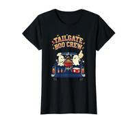 Tailgate Boo Crew Party Fantasmal Road Trip Vacaciones Halloween Camiseta gráfica económica