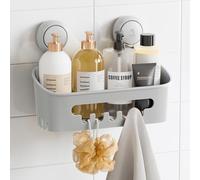 TAILI Estanteria Ducha Estante Ducha Ventosa sin Taladro Extraíble Estante de la Ducha Cesta de Almacenamiento para el Champú y Artículos de Tocador, Cocina Baño Dormitorio Organizador