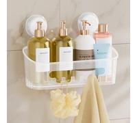TAILI Estanteria Ducha Estante Ducha Ventosa sin Taladro Extraíble Estante de la Ducha Cesta de Almacenamiento para el Champú y Artículos de Tocador, Cocina Baño Dormitorio Organizador
