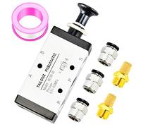 TAILONZ PNEUMATIC 3/8 "BSP Válvula neumática de palanca manual de 5 vías y 2 posiciones Electroválvula neumática de mando manual push-pull 4R310-10
