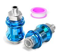 TAILONZ PNEUMATIC 3/8 Inch Sliding Switch Hand Slide Valve, Manual Flow Control Valve, Used for air Source, Compressor, etc HSV-10（Pack of 2）