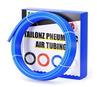 TAILONZ PNEUMATIC Azul 6mm OD 10 Metros Manguera de aire de PU Manguera de aire para la línea de aire o tubería de transferencia de fluidos