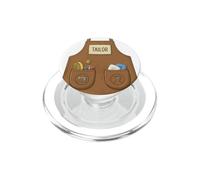 Tailor - Delantal de Costura Divertido y Bonito Disfraz de costurera PopSockets PopGrip para MagSafe