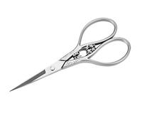 Tailor Tijeras de estilo antiguo de acero inoxidable tijeras para el hogar DIY Coser Accesorios Costura Bordado (Silver-2)