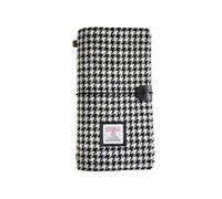TAILORMAP Cuaderno de Viaje Harris Tweed con Tapa Blanda - 22 x 12,7 cm (8.7x5), Recargable con Inserciones en Blanco, Tamaño Estándar para Viajeros