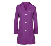 TAILOR'S Personalizado Bordado Bata de Laboratorio, Abrigo para Damas