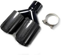 Tailpipe - Tubo de escape universal para coche (54 mm en 114 mm de salida)