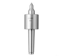 Tailstock Live Center para herramientas de torneado de torno con rodamientos de bolas triples y eje de acero de aleación tratado térmicamente para un rendimiento duradero (MT2)
