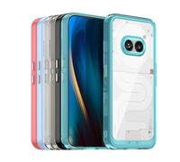 TailTech Funda para teléfono Nothing Phone 2a Plus Nothing Phone 2a Plus, funda acrílica transparente compatible con Nothing Phone 2a Plus, funda turquesa