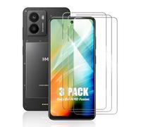 TailTech Protector de pantalla de cristal para HMD Fusion, 3 unidades, alta transparencia para HMD Fusion para cristal templado, protector de pantalla
