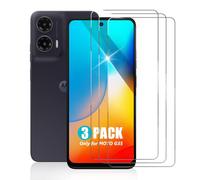 TailTech Protector de pantalla de cristal templado para Moto G35, paquete de 3 protectores de pantalla de alta transparencia para Moto G35 para cristal templado, protector de pantalla para Motorola