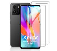 TailTech Protector de pantalla para HMD Pulse/Pro/Plus, paquete de 3 protectores de pantalla de vidrio templado de alta transparencia, compatible con fundas