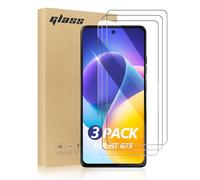 TailTech Protector de pantalla para Moto G75 5G Protector de pantalla Motorola G75 5G de vidrio templado, paquete de 3 protectores de pantalla de vidrio templado de alta transparencia, compatible con