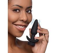 Tailz - Snap Interchangeable 10X Vibrating Pequeño Silicona Anal Plug con Control Remoto - Recargable