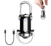 TaimeiMao 1200LM Linterna Mini Ultrabrillante en Llavero, Mini Linterna LED Ultrabrillante, Linterna LED Recargable, Linterna Impermeable para Hogar, Auto, Trabajo al Aire Libre, Viajes, Camping