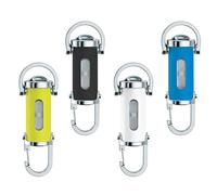 TaimeiMao 4 piezas 1200LM Mini llavero súper brillante, Mini linterna LED súper brillante, linterna impermeable para hogar, automóvil, trabajo al aire libre, viajes, camping (Azul, Amarillo, Negro y