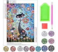 TaimeiMao Juego Completo de Pintura de Diamantes, Juego de Pintura de Diamantes 5D, Kit de Pintura de Diamantes, de 6 a 15 años, Juego de Pintura de Diamantes para Adolescentes y Adultos