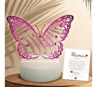 TaimeiMao Regalo Día de la Madre, luz de noche LED Te amo mamá,Regalo Mujer Lampara Nocturna,Lámpara de Acrílico Regalos Originales Amiga,regalos para mamá.Regalos Originales para el dia de la Madre.