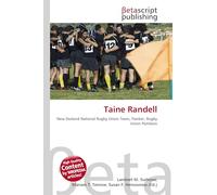 Taine Randell: New Zealand National Rugby Union Team, Flanker, Rugby Union Positions