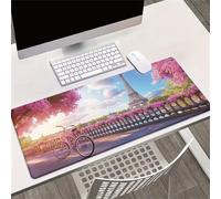 Tainrun Alfombrilla De Ratón Gaming Grande, 1000x500mm Alfombrilla Escritorio XXL Mejora la Precisión y la Velocidad, con Base de Goma Antideslizante Mousepad para PC y Portátil (Calles parisinas)