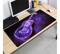 Tainrun Alfombrilla de ratón XXL 1200x600mm - Mouse Pad - Precisión y Velocidad - Parte Inferior de Goma para una sujeción Estable - Multifuncional Alfombrilla Escritorio - Blanco Anime Plaid