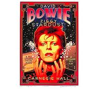 Tainsi ASHER Gift Vintage BAND DAVID BOWIE ZIGGY STARDUST Rock & Roll Concert Gig Publicidad Cartel de Arte de pared - Póster mate sin marco regalo 28 cm x 43 cm - LS-137