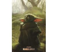 Tainsi Baby Yoda-The Mandalorian Poster-Room Decoration28 x 43 cm (11 x 17 pulgadas)
