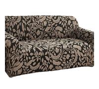 TAIOYHD Funda elástica for sofá de poliéster y Spandex con Estampado Floral, Funda de sofá de Ajuste Universal, Protector de Muebles Suave y Duradero for 1/2/3/4 plazas(Bruin,4 Seater (230-300 cm))