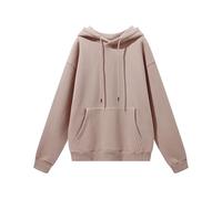 TAIOYHD Men’s 2025 Winter Casual Sports Set - Fleece-Lined Hoodie & Joggers, Warm Loose Fit Gym & Streetwear, Anti-Wrinkle, 18-25 Yrs(Gray-Pink,XXL)