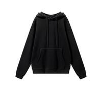 TAIOYHD Men’s 2025 Winter Casual Sports Set - Fleece-Lined Hoodie & Joggers, Warm Loose Fit Gym & Streetwear, Anti-Wrinkle, 18-25 Yrs(Negro,XL)
