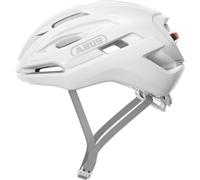 TAIPAN LED Pure White M | Casco ligero con luz trasera, ventilación optimizada, asiento cómodo y soporte para gafas