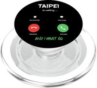 Taipei está Llamando y Debo IR a Taiwán de Viaje PopSockets PopGrip para MagSafe