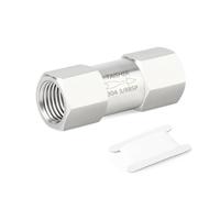 TAISHER 1PCS 304 Acero Inoxidable 3/8"BSP Hembra x 3/8"BSP Hembra Válvula de retención,Prevención de reflujo,Válvulas antirretorno de una vía