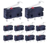 Taiss /10 unidades 250 V 5 A 3 pines NO NC interruptor táctil sensible micro interruptor límite mango mini scooter brazo de palanca SPDT instantánea LOT KW11-3Z-05