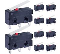 Taiss /10 unids 250 V 5A 2 Pin táctil interruptor microinterruptor sensible microinterruptores manija interruptor límite KW11-3Z-02