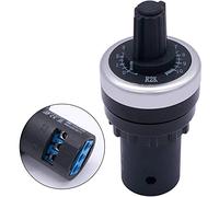 Taiss /1pcs LA42DWQ-22 22mm 2K gobernador potenciómetro rotativo inversor de resistencia variable velocidad potenciómetro 2K