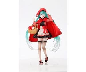 TAITO - Figura de Hatsune Miku Wonderland - Reedición de Caperucita Roja