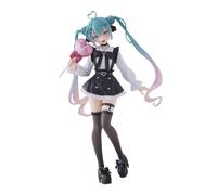 TAITO Hatsune Miku - Estatuilla de PVC, Color Negro, versión de subcultura de Moda