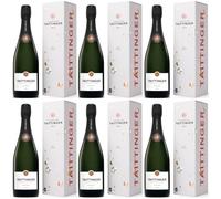 Taittinger - Champagne Brut Réserve con estuche - Caja de 6 x 75 cl