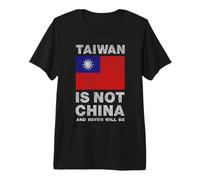 TAIWÁN NO ES China - Partido Comunista Chino Anti XI Jinping Camiseta Premium