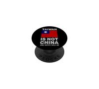TAIWÁN NO ES China - Partido Comunista Chino Anti XI Jinping PopSockets PopGrip Adhesivo