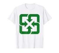 Taiwán Reciclaje Logo Día de la Tierra Reciclaje Ecología Medio Ambiente Camiseta gráfica económica