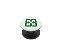 Taiwán Reciclaje Logo Día de la Tierra Reciclaje Ecología Medio Ambiente PopSockets PopGrip Adhesivo